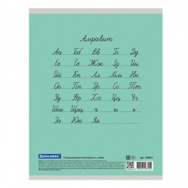 Тетрадь 18 л. BRAUBERG "ЭКО", линия, обложка плотная мелованная бумага, ЗЕЛЕНАЯ ПАСТЕЛЬНАЯ, 105677