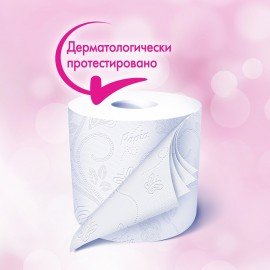 Бумага туалетная быт., спайка 4 шт., 4-слойная (4х16 м), PAPIA DELUXE, белая, 5080736