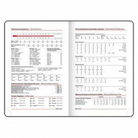 Ежедневник датированный 2024 А5 138x213 мм, BRAUBERG "Rainbow", под кожу, черный, 114872