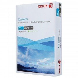 Бумага для цветной лазерной печати А4, 280 г/м2, 150 л., XEROX COLOTECH+ Blue, Австрия, 161% CIE, 003R97097