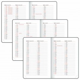Ежедневник датированный 2025 А5 138x213мм BRAUBERG Towny, под кожу, клапан, черный, 115764