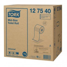 Бумага туалетная 135 м, TORK (Система Т6), комплект 27 шт., Universal, белая, 127540