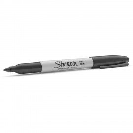 Маркер перманентный SHARPIE (США) ЧЕРНЫЙ, "Fine", круглый наконечник, 1 мм, S0810930