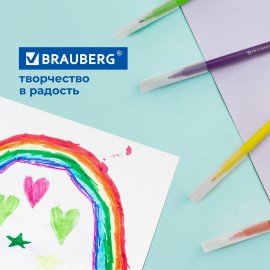 Фломастеры BRAUBERG "PREMIUM", 18 цветов, КЛАССИЧЕСКИЕ, вентилируемый колпачок, ПВХ-упаковка с европодвесом, 151935