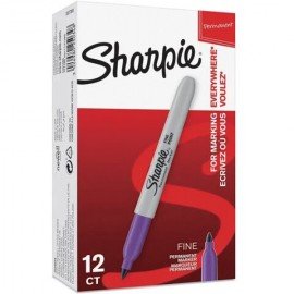 Маркер перманентный SHARPIE (США) ФИОЛЕТОВЫЙ, "Fine", круглый наконечник, 1 мм, 2025034