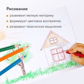 Карандаши цветные BRAUBERG PREMIUM, 18 цветов, пластиковые, трехгранные, грифель 3 мм, 181662