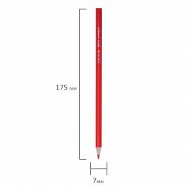 Карандаши цветные BRAUBERG PREMIUM, 36 цветов, пластиковые, трехгранные, грифель 3 мм, 181664