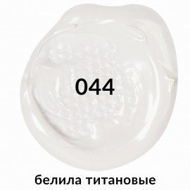 Краска акриловая художественная МАТОВАЯ 500 мл в банке, БЕЛИЛА титановые, BRAUBERG ART DEBUT, 192535