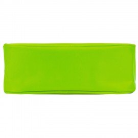 Пенал-косметичка BRAUBERG, мягкий, "KING SIZE NEON GREEN", 20х8х9 см, 229020