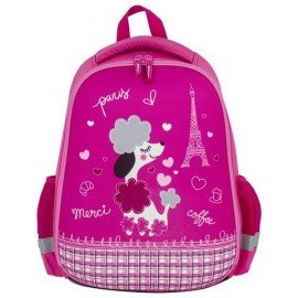 Ранец ПИФАГОР EVA BASIC, 1 отделение, "Trip to Paris", 39х30х16 см, 229937