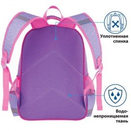 Рюкзак ПИФАГОР SCHOOL для начальной школы, Owlet, 38х28х14 см, 229991