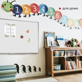 Доска магнитно-маркерная 90х120 см, алюминиевая рамка, ГАРАНТИЯ 10 ЛЕТ, STAFF, 235463