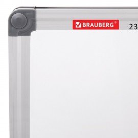 Доска магнитно-маркерная 60х90 см, алюминиевая рамка, BRAUBERG "Extra", 237554