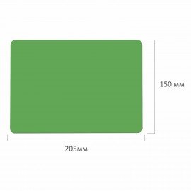 Доска для лепки компактная с 2 стеками А5, 205х150 мм, зеленая, ПИФАГОР, 270559