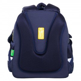 Ранец BRAUBERG KIDS STANDARD, 2 отделения, "Spaceman", СВЕТЯЩИЙСЯ, 36х28х14 см, 271384