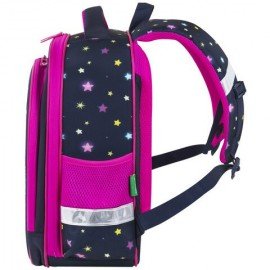 Ранец BRAUBERG KIDS STANDARD, 2 отделения, "Moon girl", 36х28х14 см, 271387