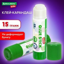 Клей-карандаш BRAUBERG KIDS 15 г, 271710