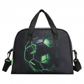 Сумка для внешкольных занятий BRAUBERG KIDS, 35x25x15 см, Green ball, 272377