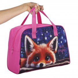 Сумка для внешкольных занятий BRAUBERG с ручками, 35x25x15 см, Cute fox, 272379