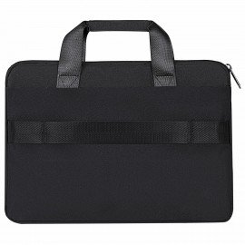 Сумка портфель HEIKKI ULTRA (ХЕЙКИ) с отд. для ноутбука 15,6", Total black, черный, 28х39х3 см, 272609