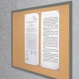 Силовые кнопки-гвоздики BRAUBERG WOOD, деревянные (шарики), 50 штук, 10мм, 272761