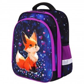 Ранец BRAUBERG KIDS STANDARD, 2 отделения, Fairy fox, 36х28х14 см, 273144