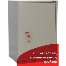 Шкаф металлический для документов BRABIX "KBS-011Т", 613х420х350 мм, 15 кг, трейзер, сварной, 291152