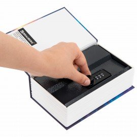 Сейф-книга "Алиса в Стране чудес", 55х115х180 мм, кодовый замок, BRAUBERG, 291356