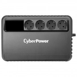 Источник бесперебойного питания CYBERPOWER BU850E, 850 VA (425 W), 4 евророзетки