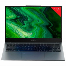 Ноутбук DIGMA Pro Fortis M 15,6" Core i3 10110U 8Гб/SSD256Гб/WIN 11 Prof/серый, DN15P3-8CXW05