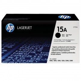 Картридж лазерный HP (C7115А) LaserJet 1000/1200/3300/3380 и другие, №15А, оригинальный, 2500 стр., С7115А