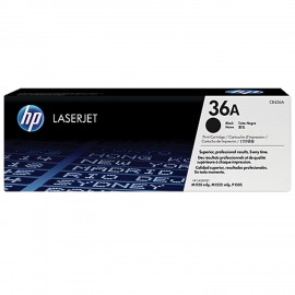 Картридж лазерный HP (CB436A) LaserJet P1505/M1120/M1522, №36А, оригинальный, ресурс 2000 стр.