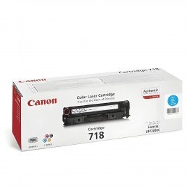 Картридж лазерный CANON (718C), LBP7200Cdn / MF8330Cdn / MF8350Cdn, голубой, ресурс 2900 страниц, оригинальный, 2661B002