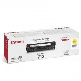 Картридж лазерный CANON (718Y) LBP7200Cdn / MF8330Cdn / MF8350Cdn, желтый, ресурс 2900 страниц, оригинальный, 2659B002