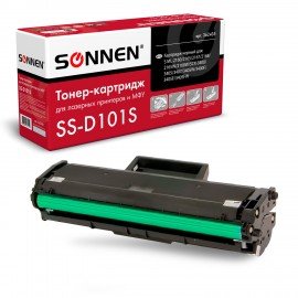 Картридж лазерный SONNEN (SS-D101S) для SAMSUNG ML2160-2168/SCX-3400/05-07, ВЫСШЕЕ КАЧЕСТВО, ресурс 1500 стр., 362435