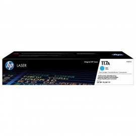 Картридж лазерный HP (W2071A) для HP Color Laser 150a/nw/178nw/fnw, №117A, голубой, оригинальный, ресурс 700 страниц