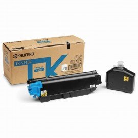 Тонер-картридж KYOCERA (TK-5290C) P7240cdn, голубой, ресурс 13000 страниц, оригинальный, 1T02TXCNL0