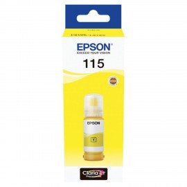 Чернила EPSON 115 (C13T07D44A) для СНПЧ L8160/L8180, желтые, объем 70 мл, ОРИГИНАЛЬНЫЕ