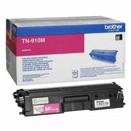 Картридж лазерный BROTHER (TN910M) HL-L9310CDW/MFC-L9570CDW, пурпурный, оригинальный, ресурс 9000 стр.