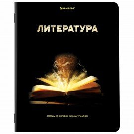 Тетради предметные, КОМПЛЕКТ 12 ПРЕДМЕТОВ, "SHADE", 48 л., глянцевый УФ-лак, BRAUBERG, 404324