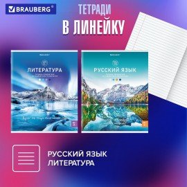 Тетради предметные, КОМПЛЕКТ 12 ПРЕДМЕТОВ, "КЛАССИКА NATURE", 48 л., обложка картон, BRAUBERG, 404605