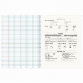 Тетрадь предметная "ПРИРОДА" 48 л., обложка картон, ИНФОРМАТИКА, клетка, подсказ, BRAUBERG, 404776