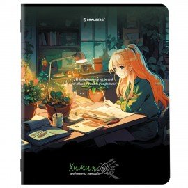 Тетради предметные, КОМПЛЕКТ 12 ПРЕДМЕТОВ, "ANIME GIRLS", 48 л., матовая ламинация, BRAUBERG, 404832