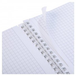 Тетрадь А4 96л. HATBER гребень, клетка, матовая ламинация, Mimimilk (микс в спайке), 087004, 96Т4лВ1гр