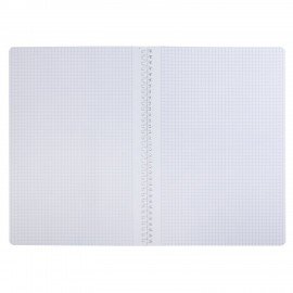 Тетрадь А4 96л. HATBER гребень, клетка, матовая ламинация, Mimimilk (микс в спайке), 087004, 96Т4лВ1гр