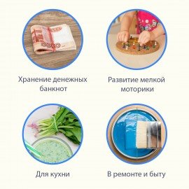 Резинки банковские универсальные диаметром 60 мм, BRAUBERG 10 кг, цветные, натуральный каучук, 440081