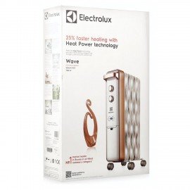 Обогреватель масляный ELECTROLUX EOH/M-9157, 1500 Вт, 7 секций, белый/золотистый, НС-1100762