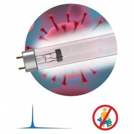 Лампа БАКТЕРИЦИДНАЯ ультрафиолетовая ЭРА UV-С, 30 Вт, G13, трубка 90 см, 48973, Б0048973
