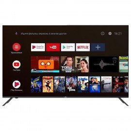 Телевизор JVC LT-43M697, 43" (109 см), 1920x1080, FullHD, 16:9, SmartTV, WiFi, безрамочный, черный