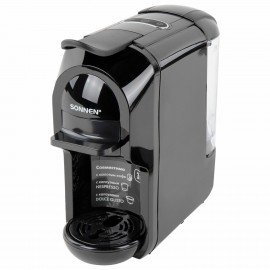 Кофемашина капсульная 3в1 для молотого кофе и капсул DOLCE GUSTO и NESPRESSO, SONNEN CM510, 1450 Вт, объем 0,6 л, 456336